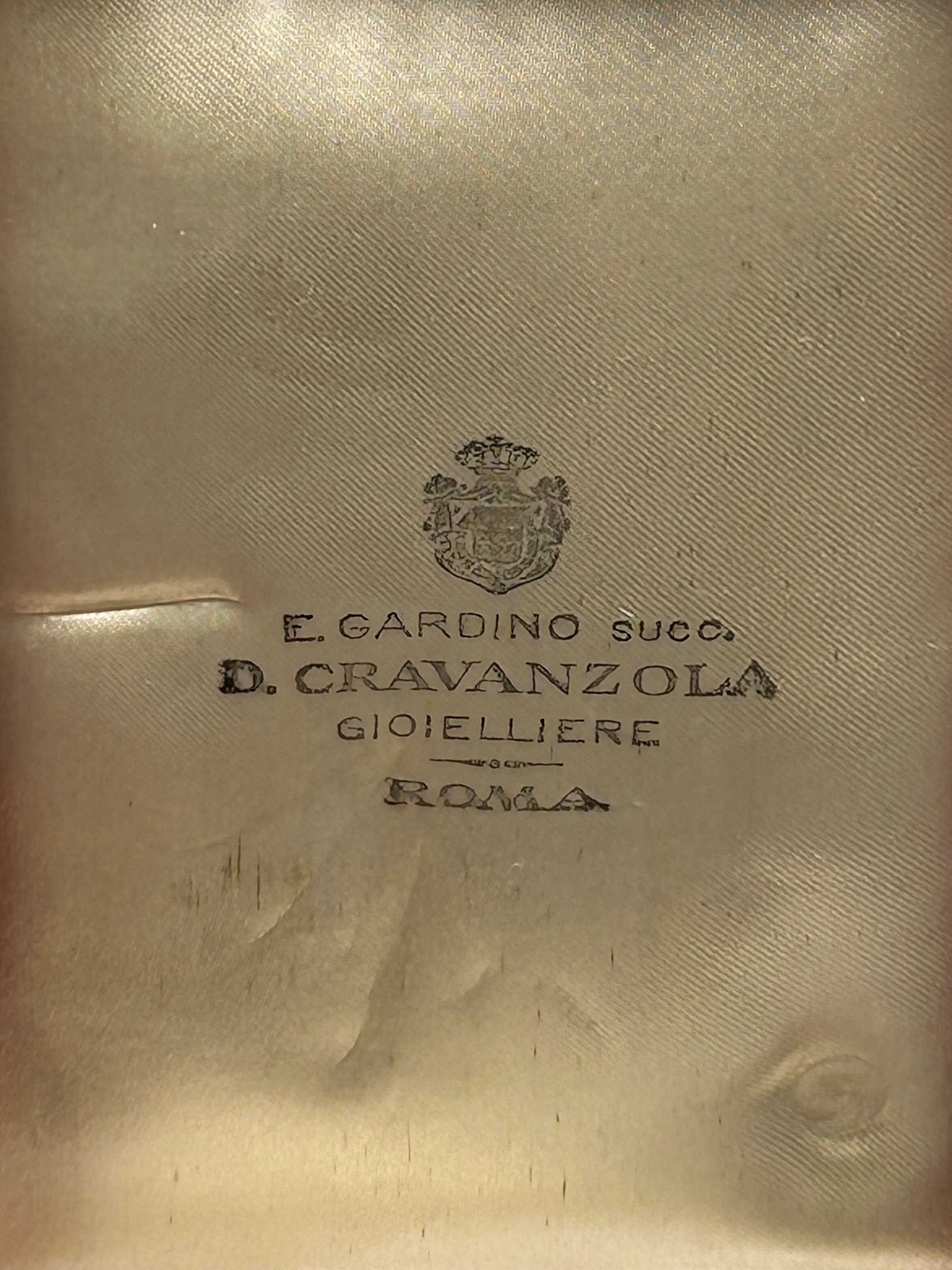 Decorazione da cavaliere dell’Ordine della Corona d’Italia, con miniatura e bottone, smalti polic...