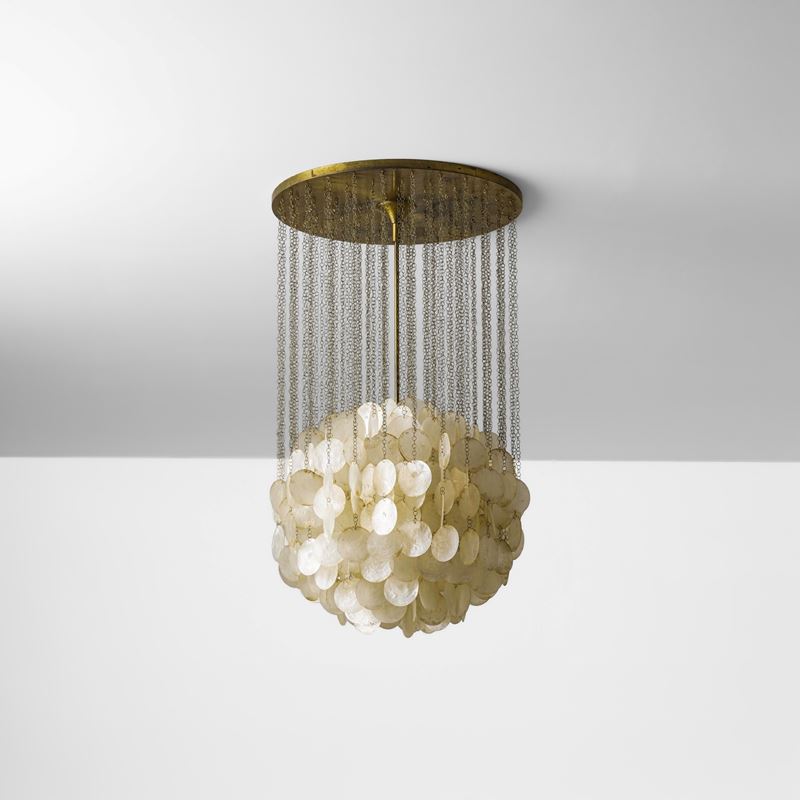 Verner Panton : Lampada a sospensione  - Asta Design Lab - Cambi Casa d'Aste