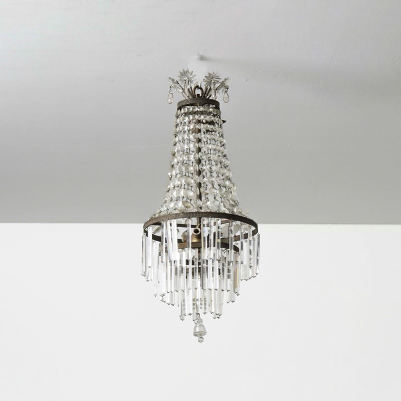 Lampadaio a mongolfiera  - Auction Antiques - Cambi Casa d'Aste