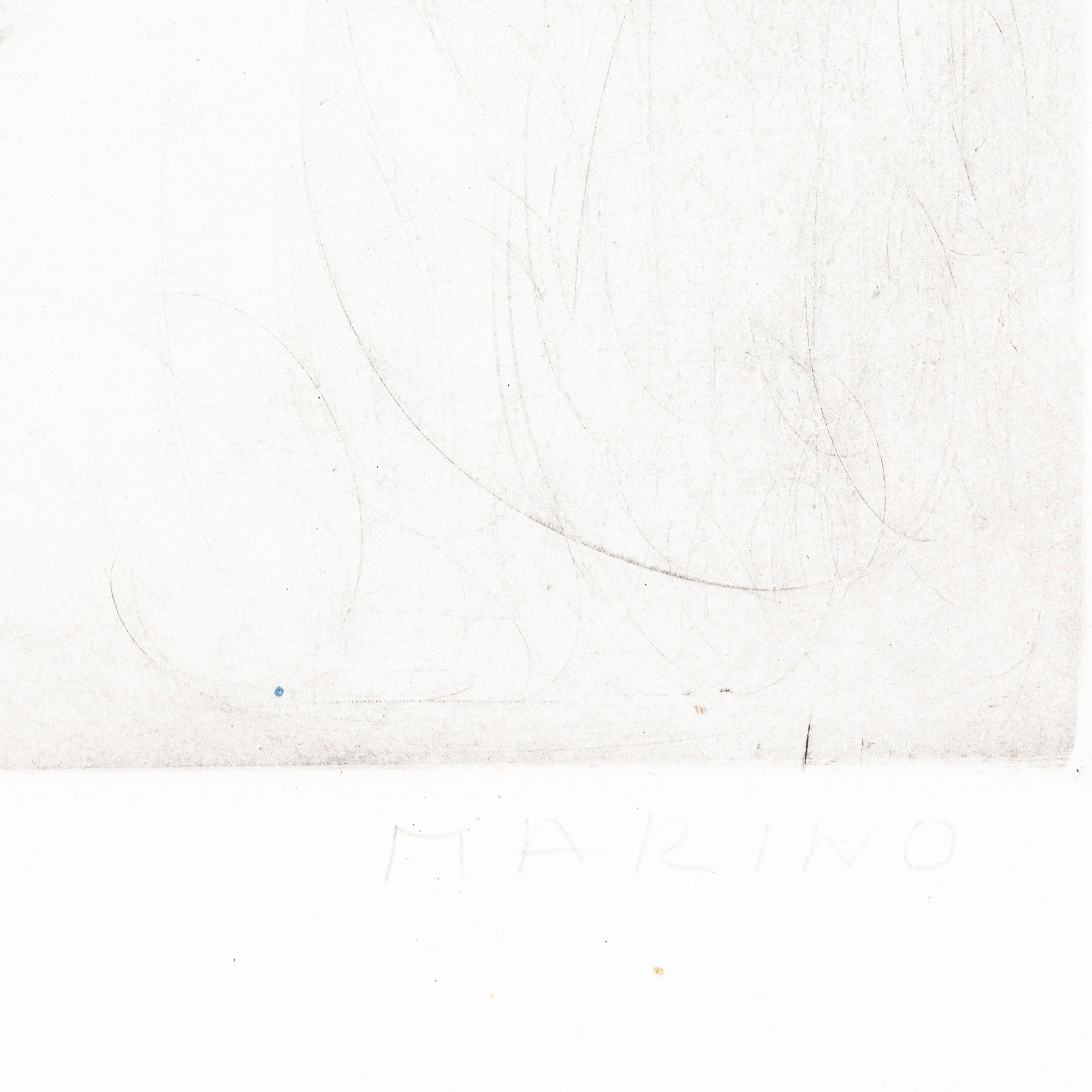 Marino Marini - Danza minima I (acquaforte, puntasecca e acquatinta), 1973