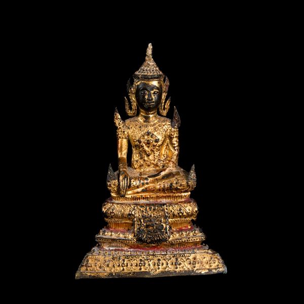 Figura di Buddha Sakyamuni, Thailandia, XIX secolo