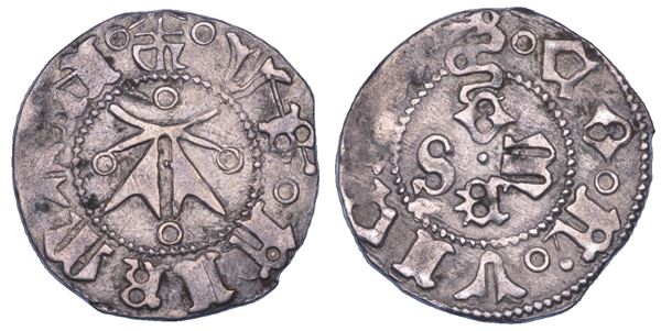 FERMO. FRANCESCO SFORZA, 1434-1446.<BR> Bolognino.