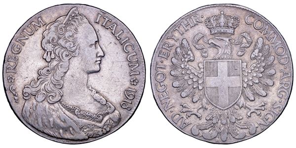 REGNO D'ITALIA - COLONIA DELL'ERITREA. VITTORIO EMANUELE III DI SAVOIA, 1900-1943.   Tallero Italicum 1918.