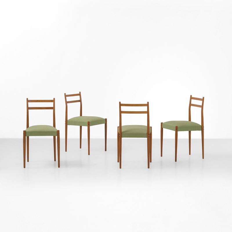 Gio Ponti : Quattro sedie  - Auction 20th-century design - Cambi Casa d'Aste