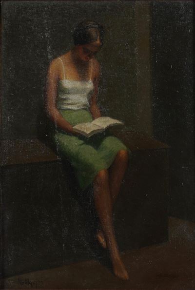 Fanciulla seduta