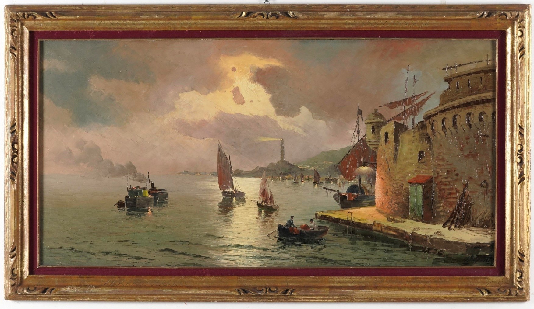 Saverio Seassaro - Il porto di Genova
