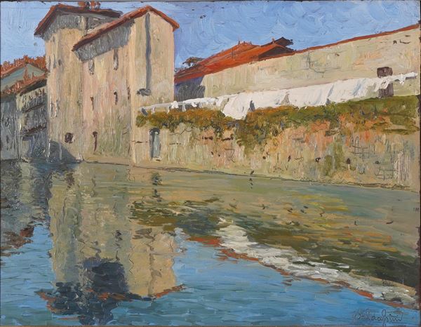 Guglielmo Baldassini - Navigli milanesi