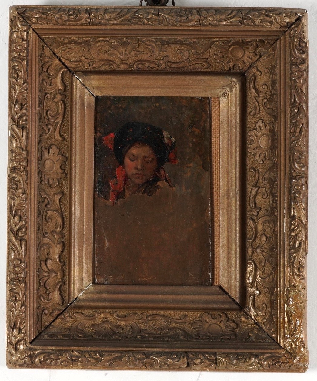 Raffaele Giannetti - Bozzetto con volto femminile