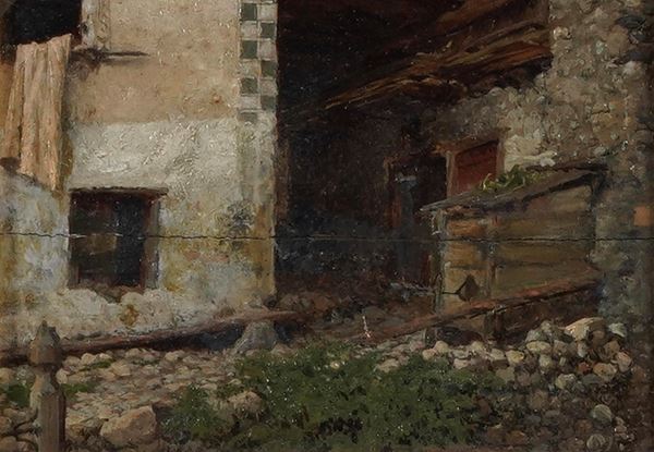 Raffaele Giannetti - Scorcio di casolare
