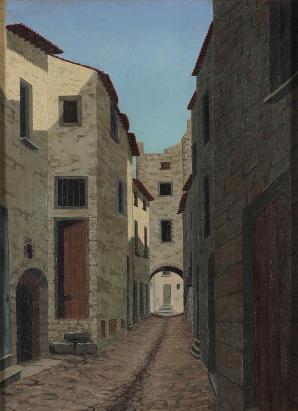 Santo Gatto - Scorcio di Genova