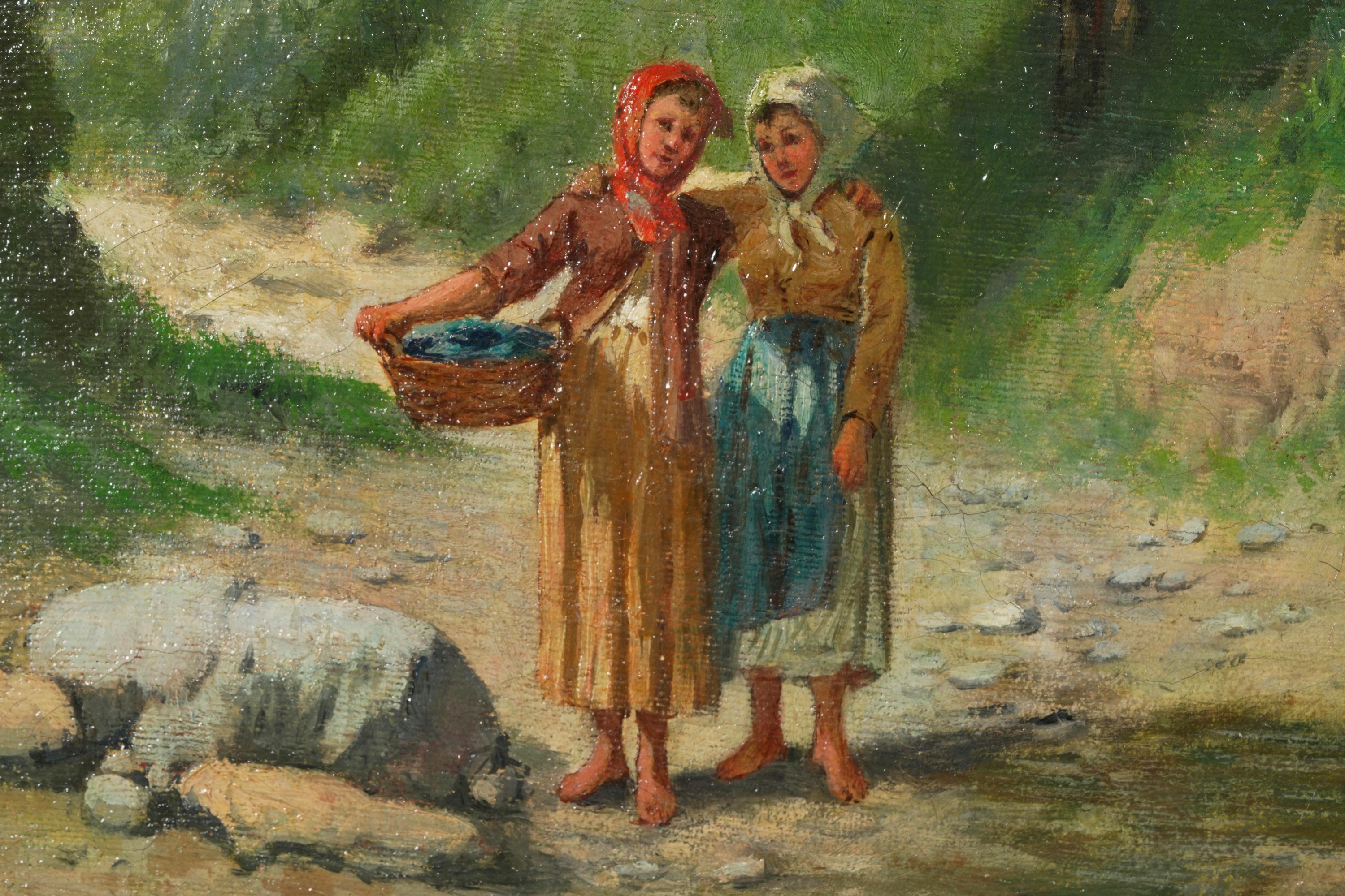 Antonio Varni - Le lavandaie Polceverasche