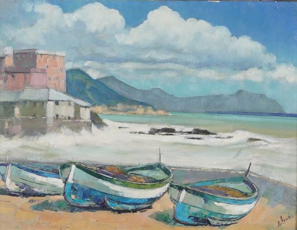 Mare grosso a Boccadasse