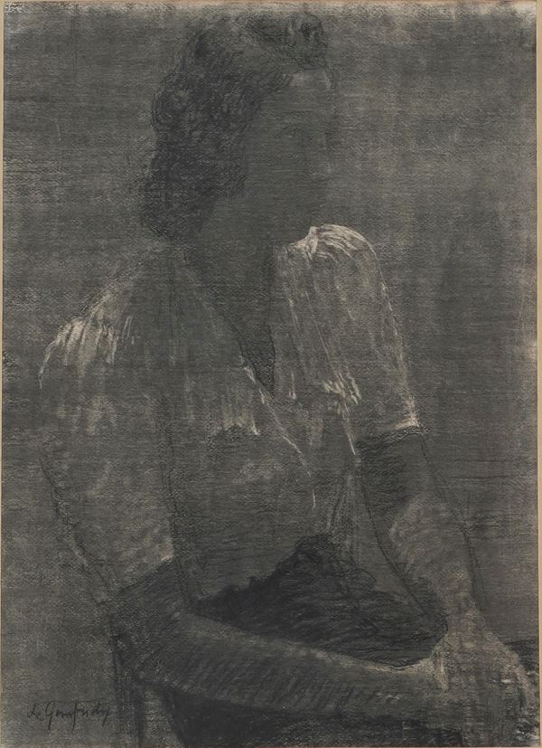 Paolo De Gaufridy - Ritratto femminile