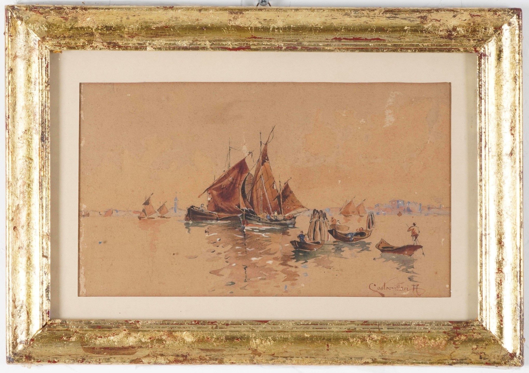 Arnaldo Castrovillari - Venezia, acquerello
