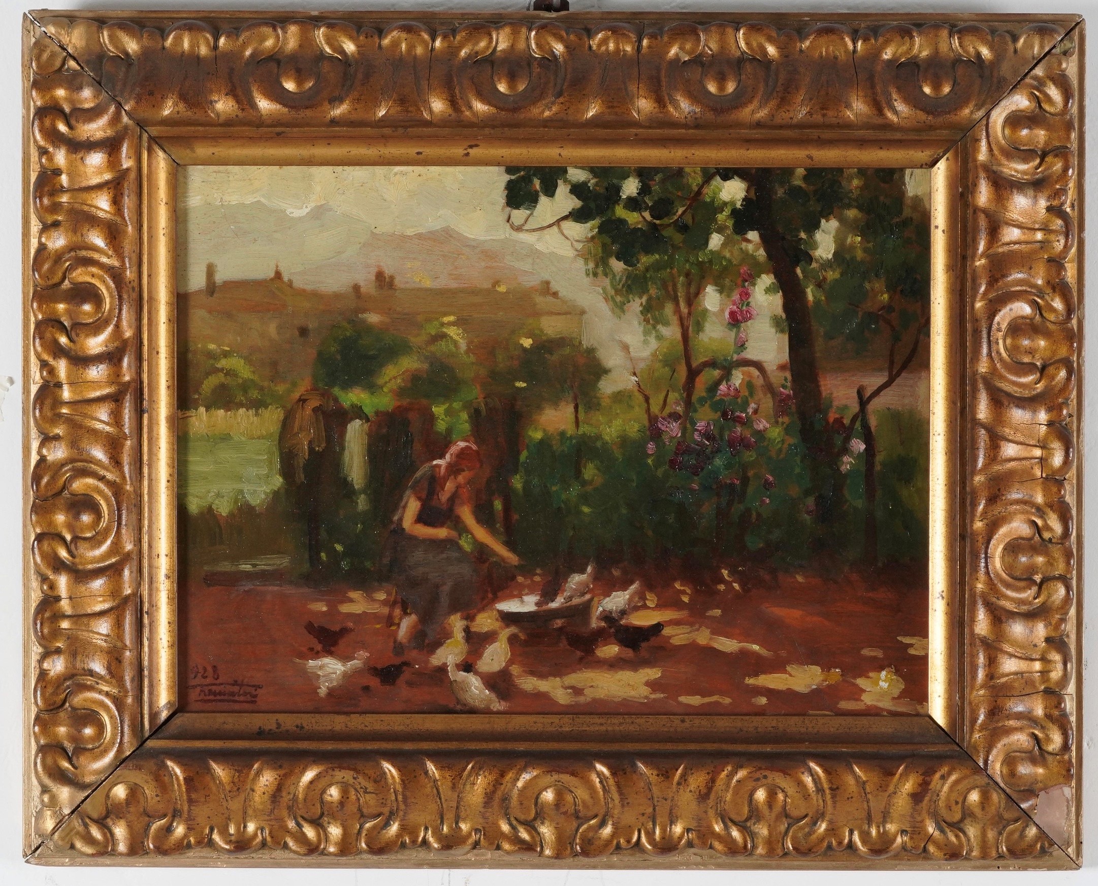 Severino Tremator - La pappa alle galline