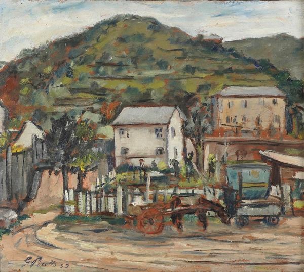 Giacomo Picollo - Paesaggio ligure