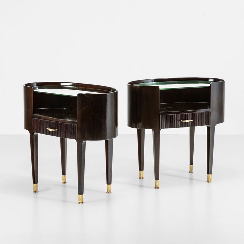 Paolo Buffa : Due comodini  - Auction Design Properties - Cambi Casa d'Aste