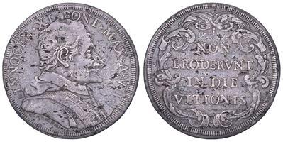 Innocenzo XI (Benedetto Odescalchi), Stato Pontificio, Piastra A. VII