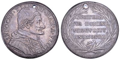 Innocenzo XI (Benedetto Odescalchi), Stato Pontificio: piastra A. VIII, Roma