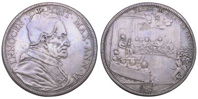 Antonio Pignatelli (Innocenzo XII), Piastra A. VI, Stato Pontificio, Roma