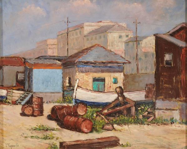 P. Pagano, 1974 Case di pescatori