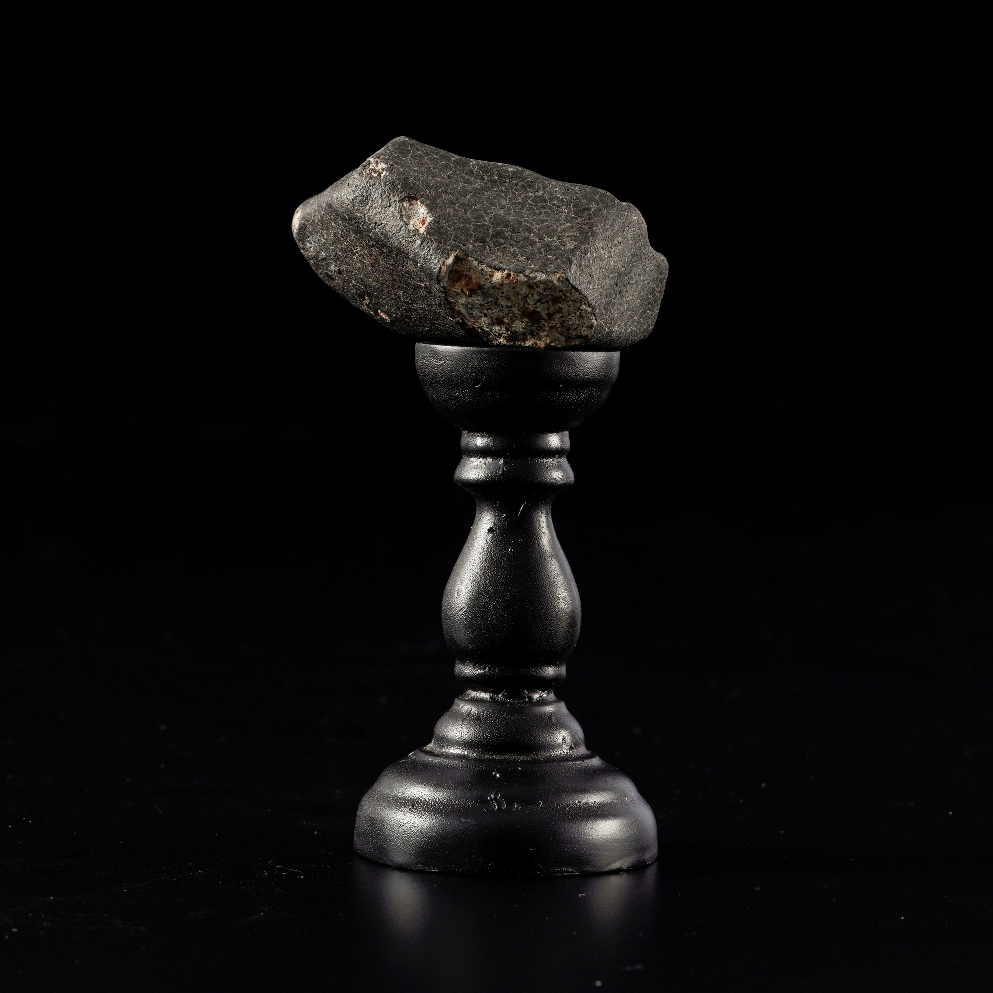 Hammadah al Hamra 346, Condrite L6 (meteorite) con crosta di fusione