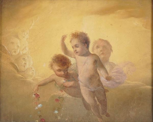 Scuola del XIX secolo Amorini