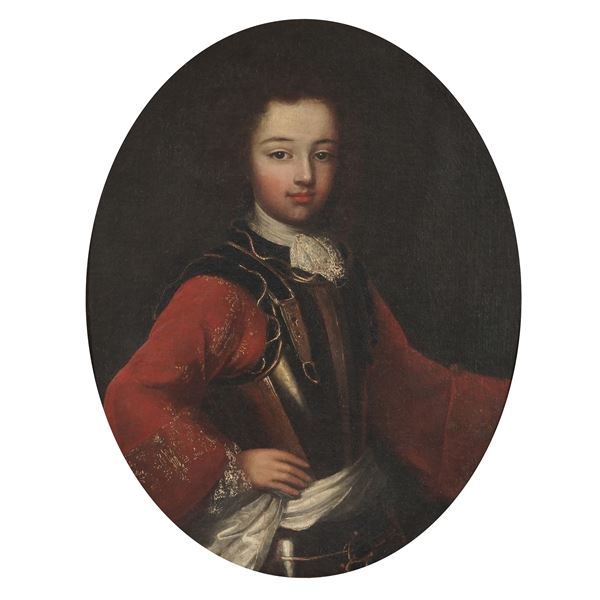 Scuola francese del XVIII secolo Ritratto di giovane gentiluomo