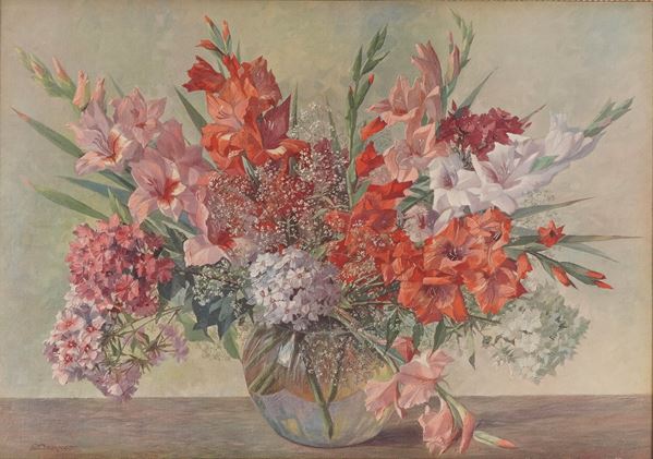 S. Bernot Vaso di fiori