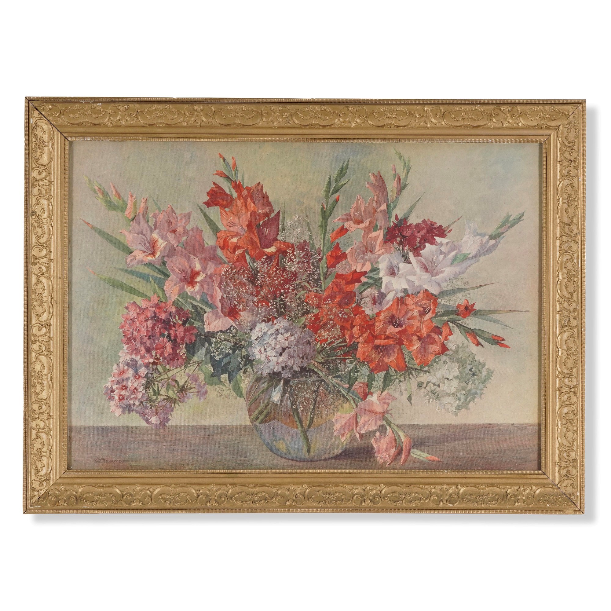 S. Bernot, Vaso di fiori