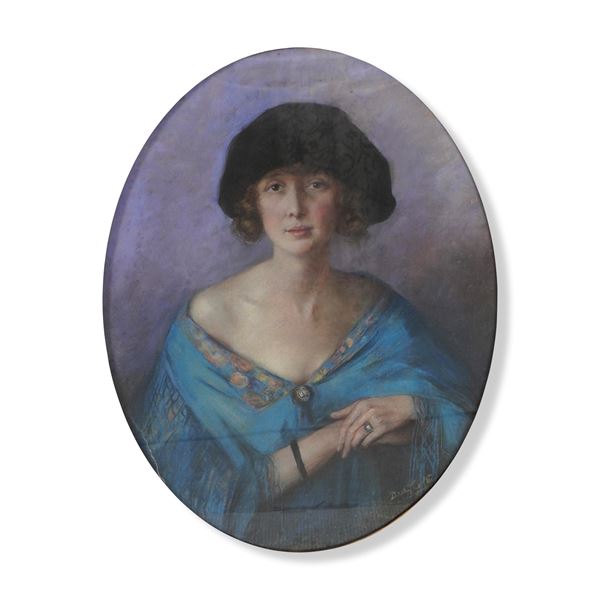 Pittore del XIX-XX secolo Ritratto femminile