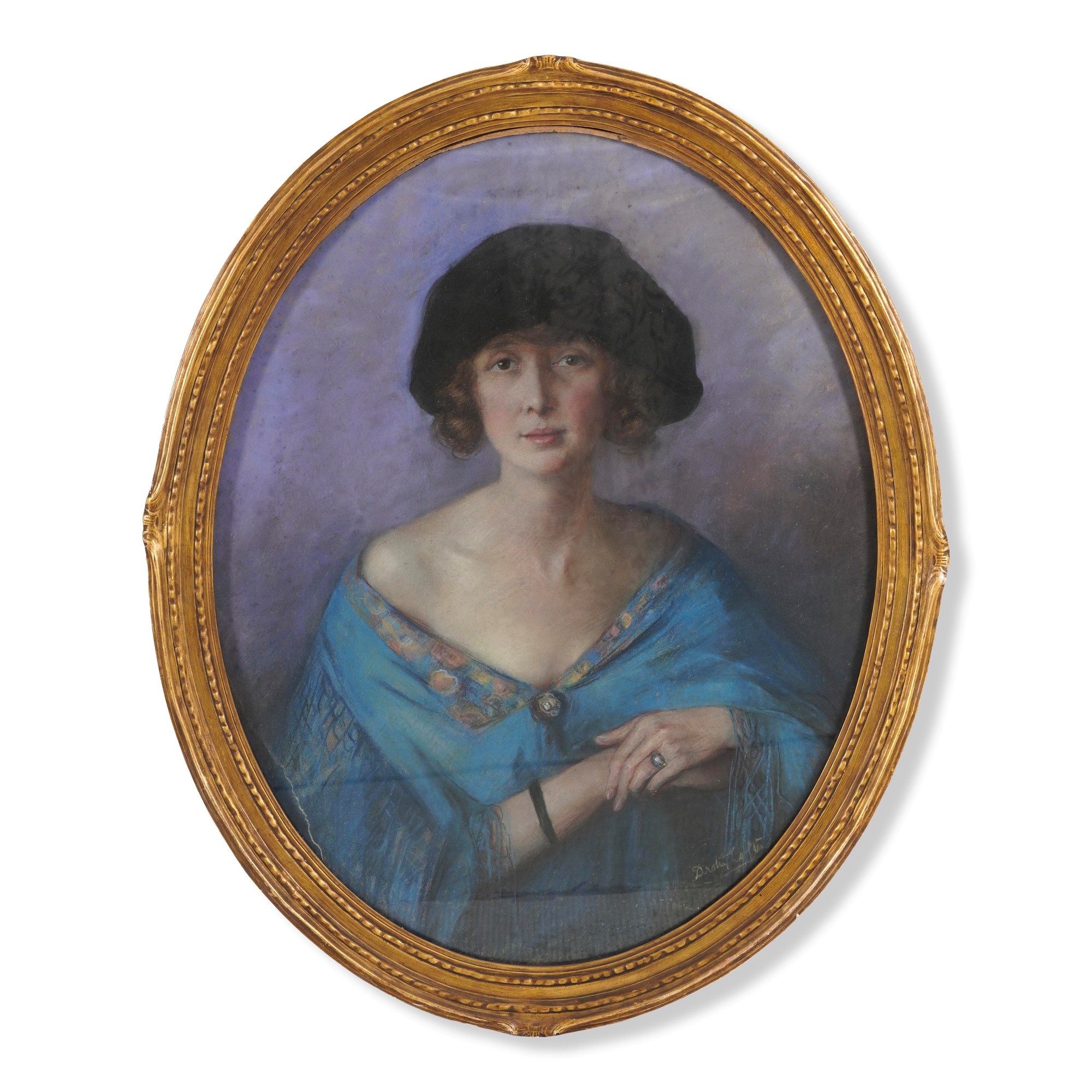Pittore del XIX-XX secolo, Ritratto femminile