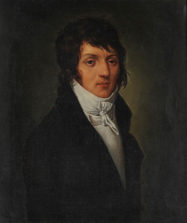 Pittore del XIX secolo Ritratto maschile