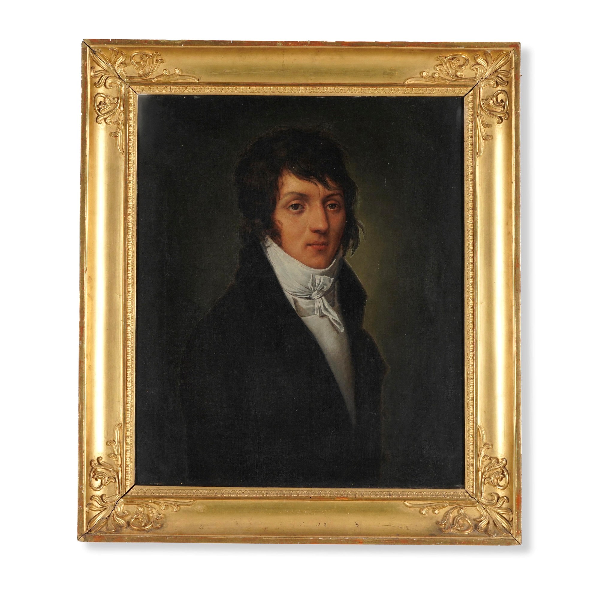 Pittore del XIX secolo, Ritratto maschile, olio su tela