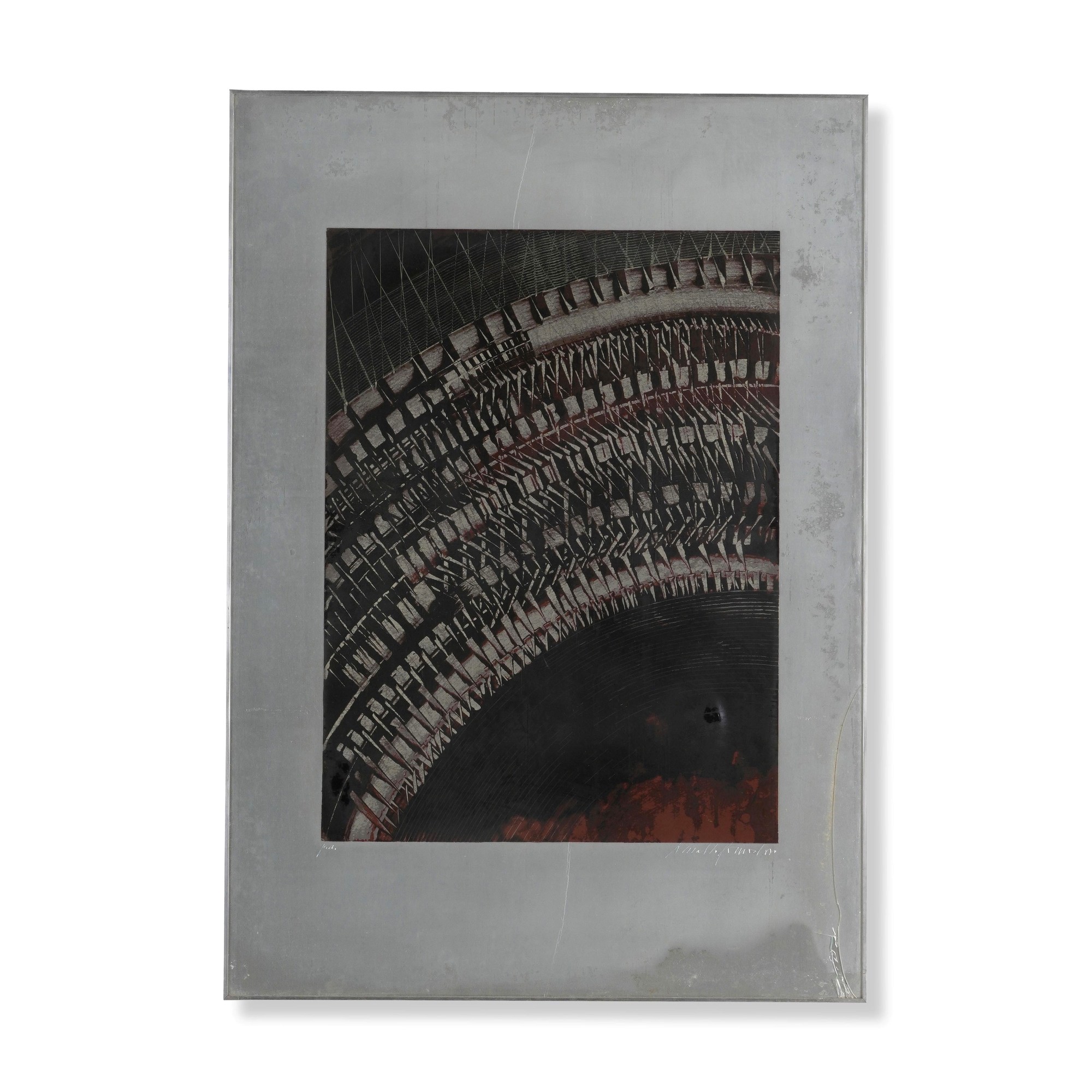 Arnaldo Pomodoro - Serigrafia (senza titolo), 50x70 cm