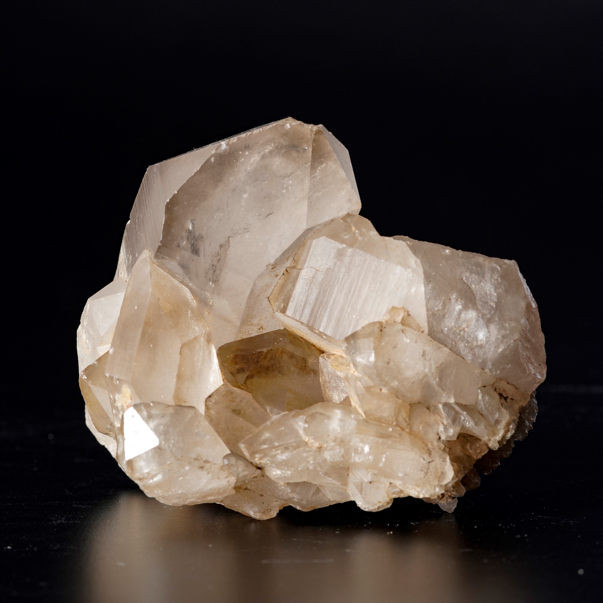 Grande Cluster di Quarzo Fumé