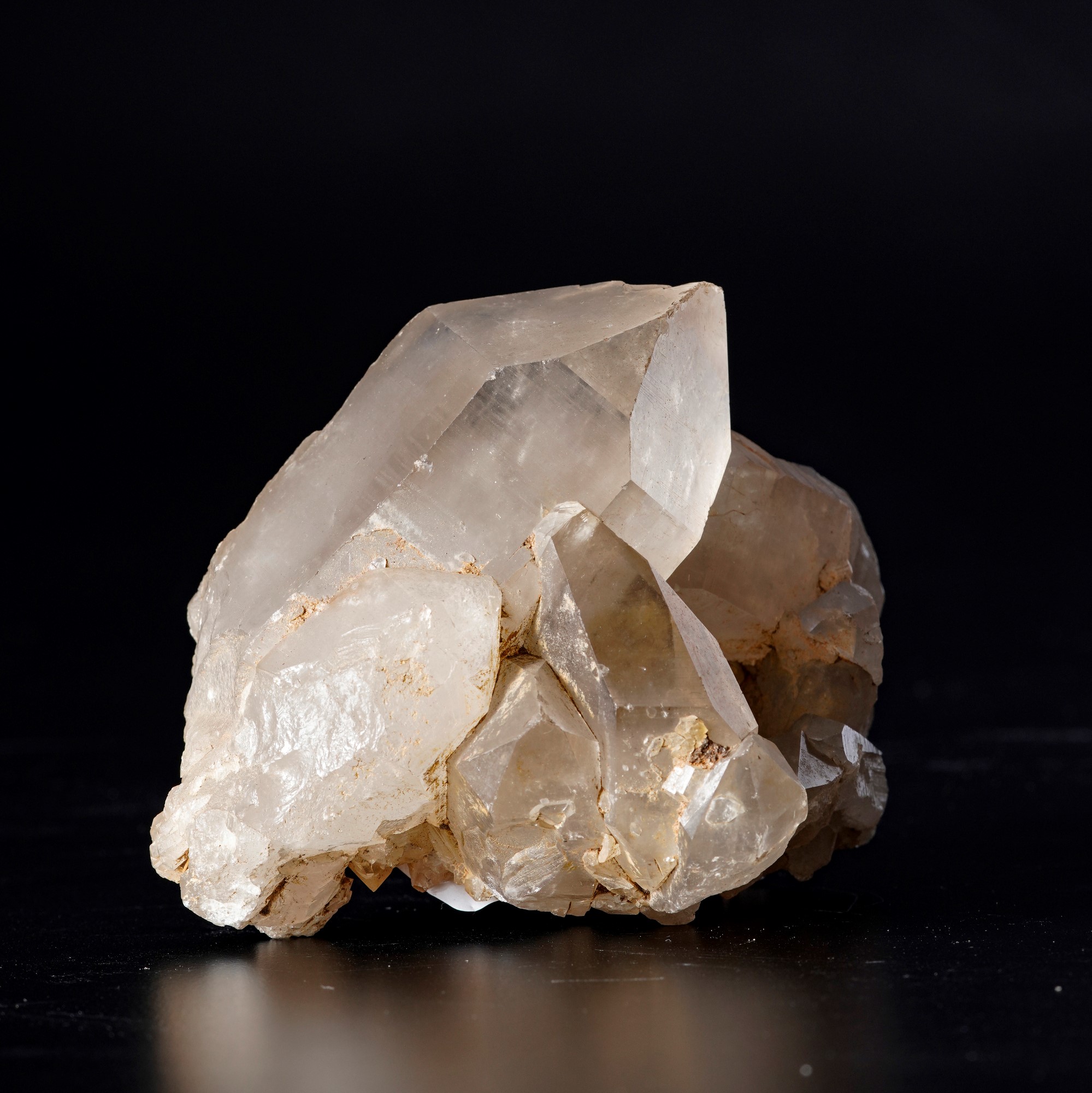 Grande Cluster di Quarzo Fumé