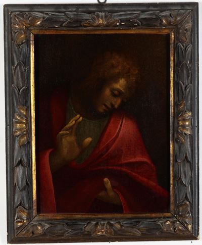 Scuola del XVII secolo, San Giovanni Evangelista