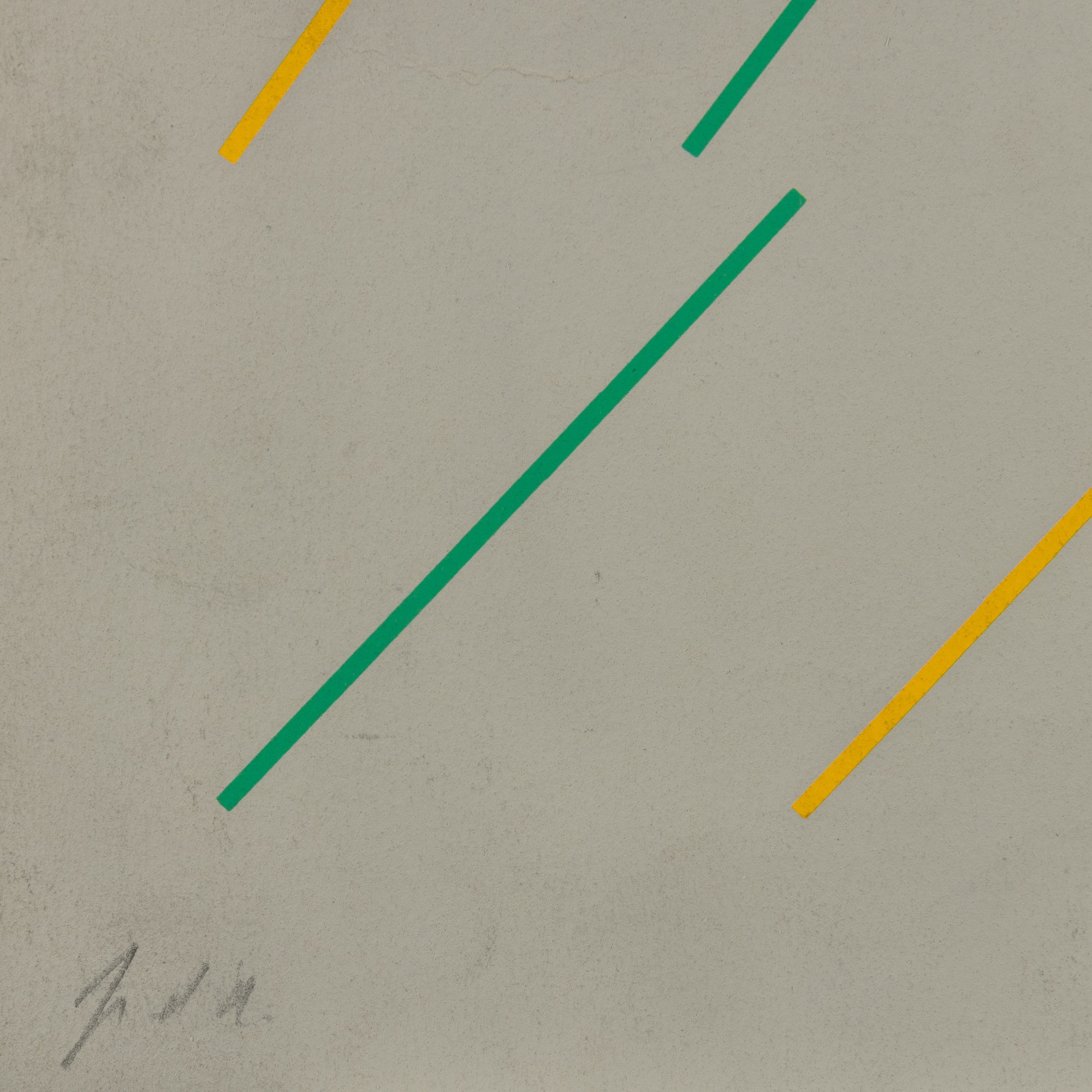 Mario Nigro - Senza titolo (litografia), 1972