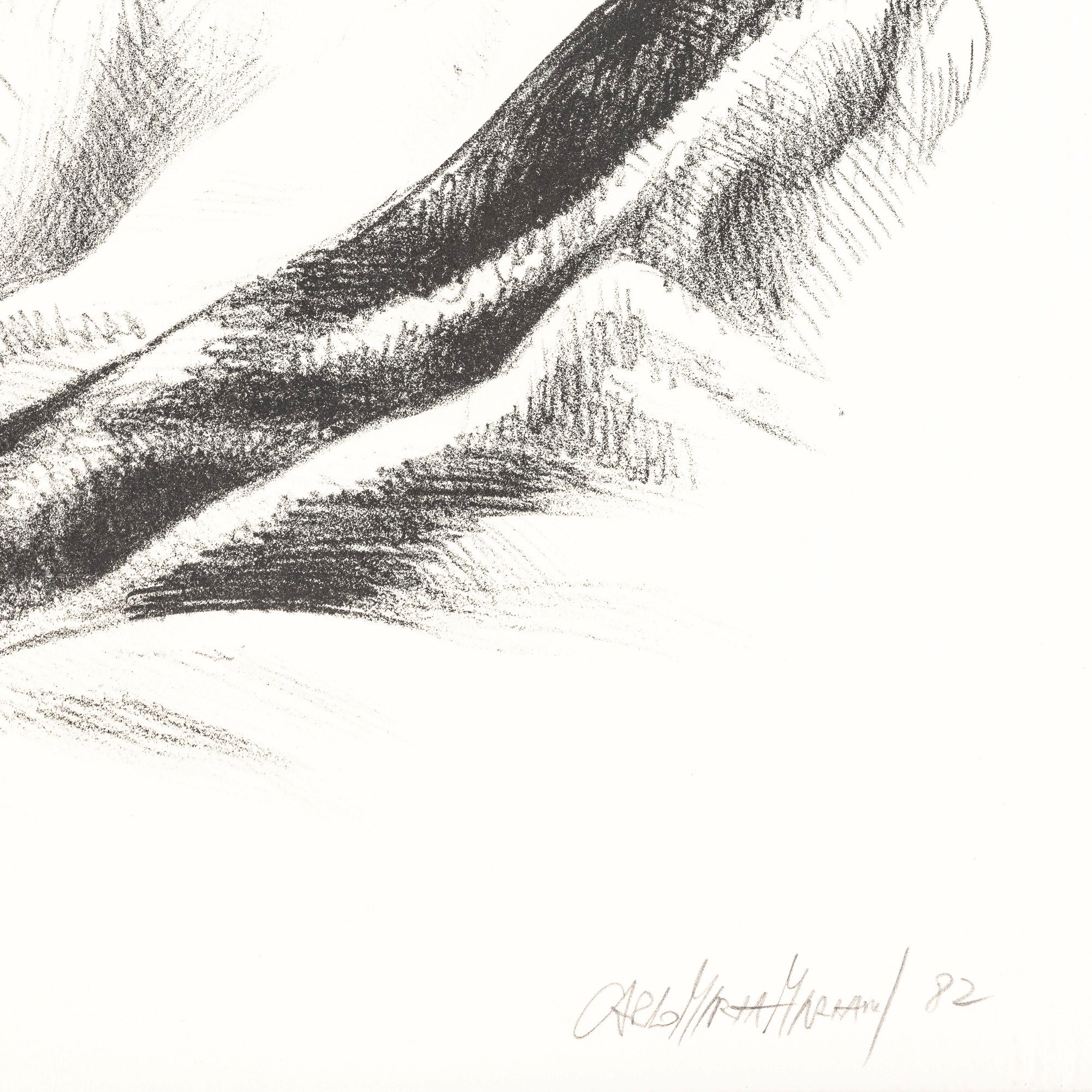 Carlo Maria Mariani - Angelica Kauffmann (litografia, 1992)