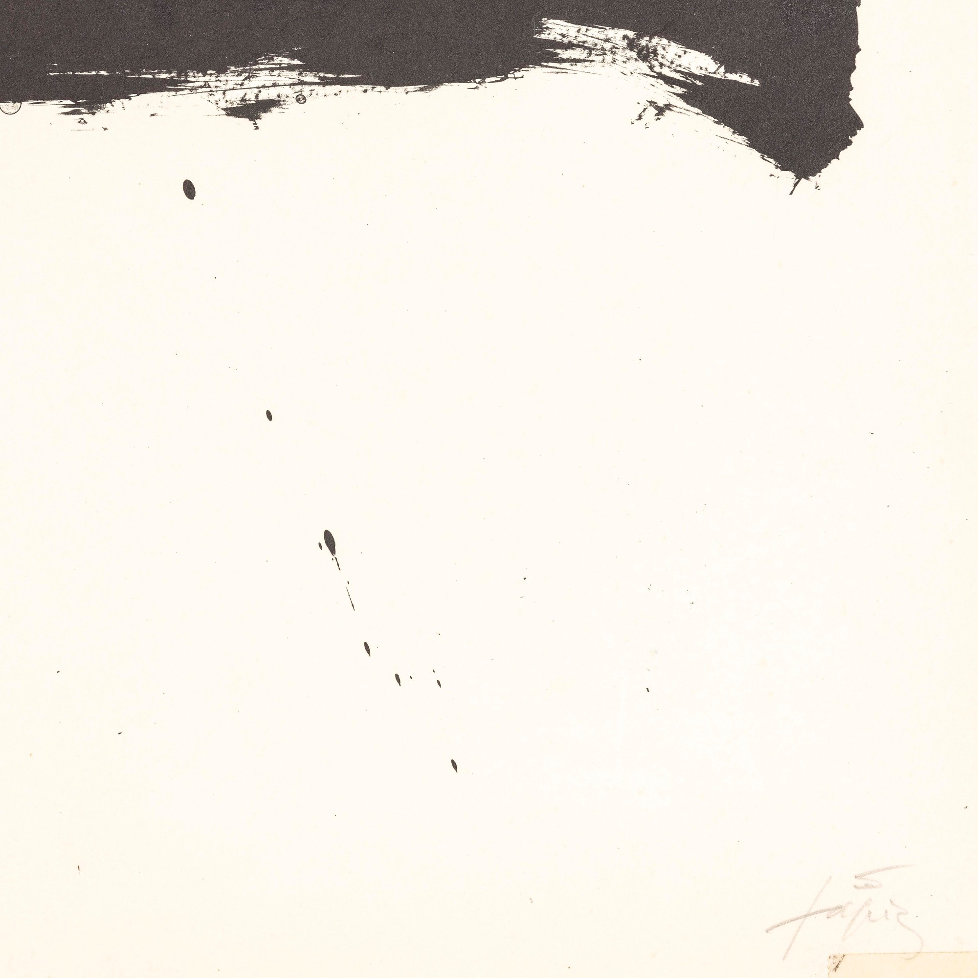 Antoni Tapies - Encres et collages