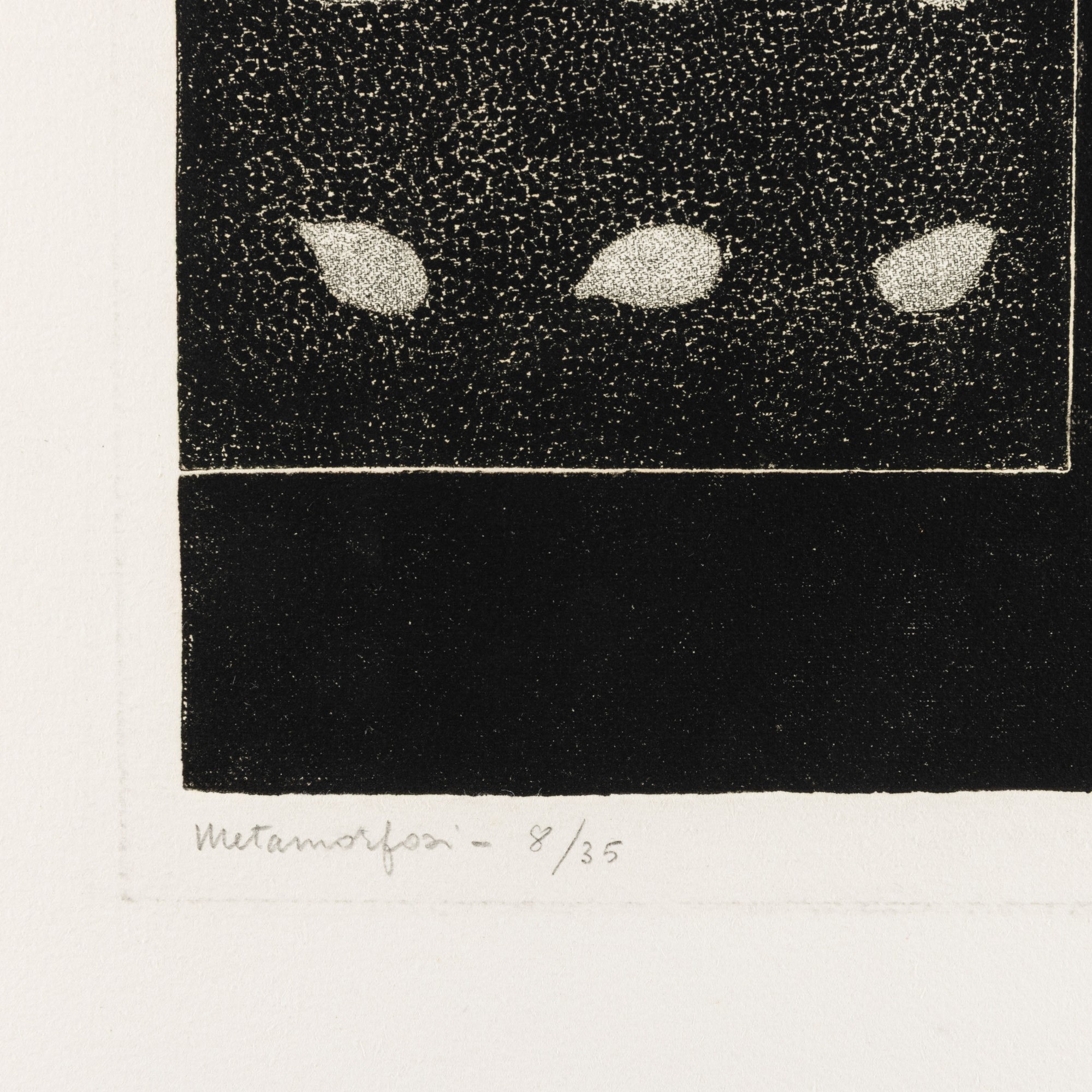 Mario Chianese - Metamorfosi (acquatinta) 1973