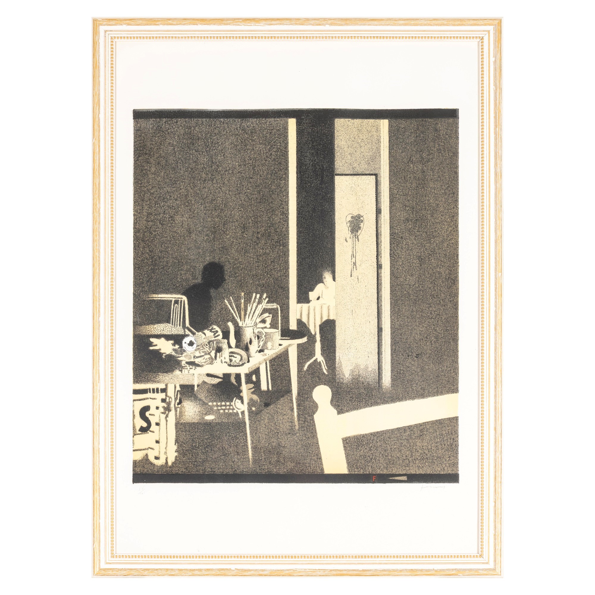 Gianfranco Ferroni - Senza titolo (litografia, 36/100)