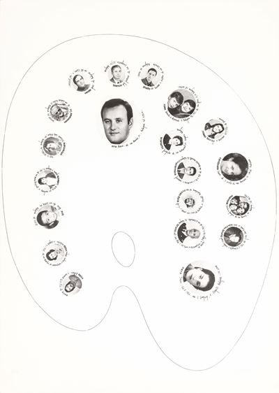 Tableau vivant (litografia), 1971-1972