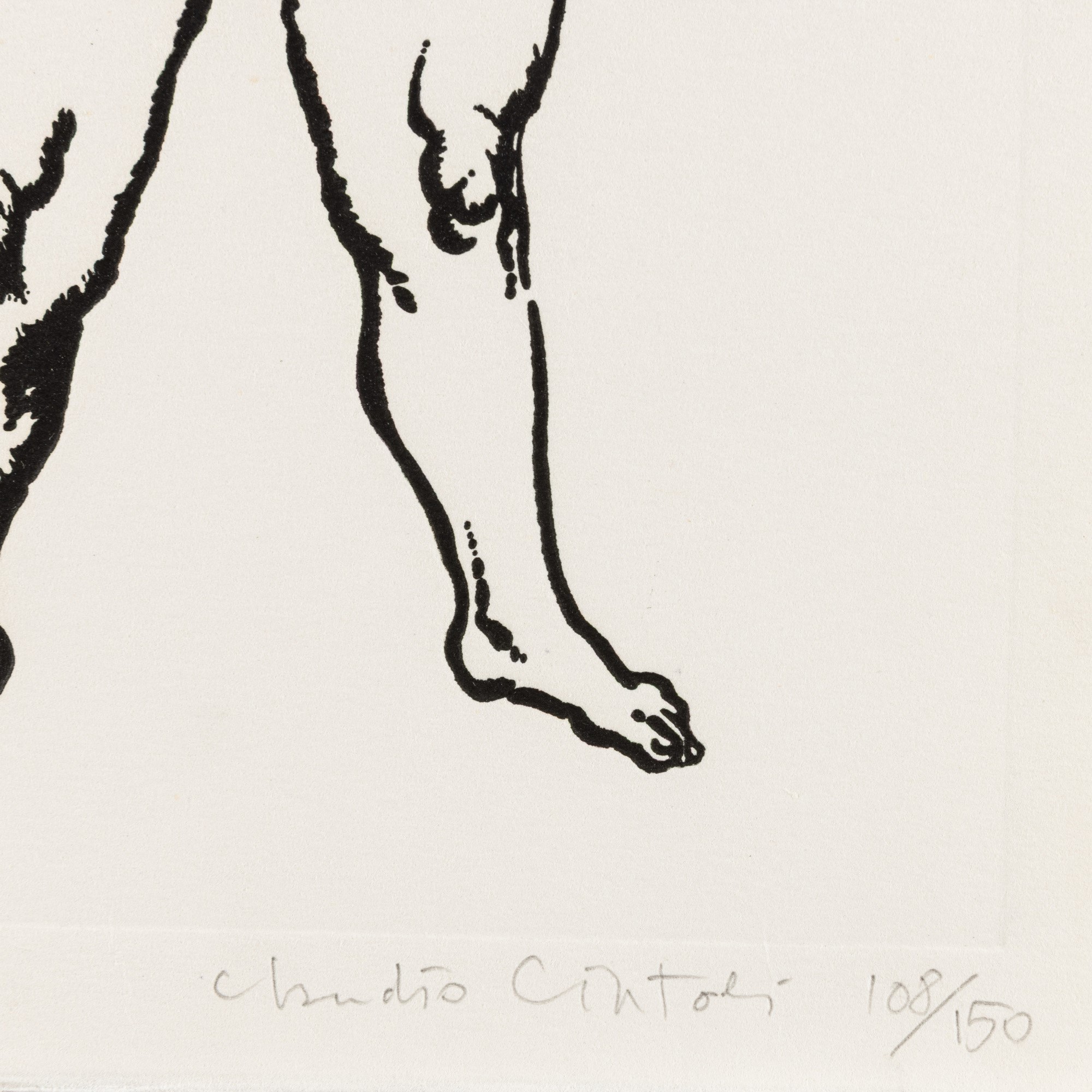 Claudio Cintoli - Senza titolo (acquatinta, es. 108/150)