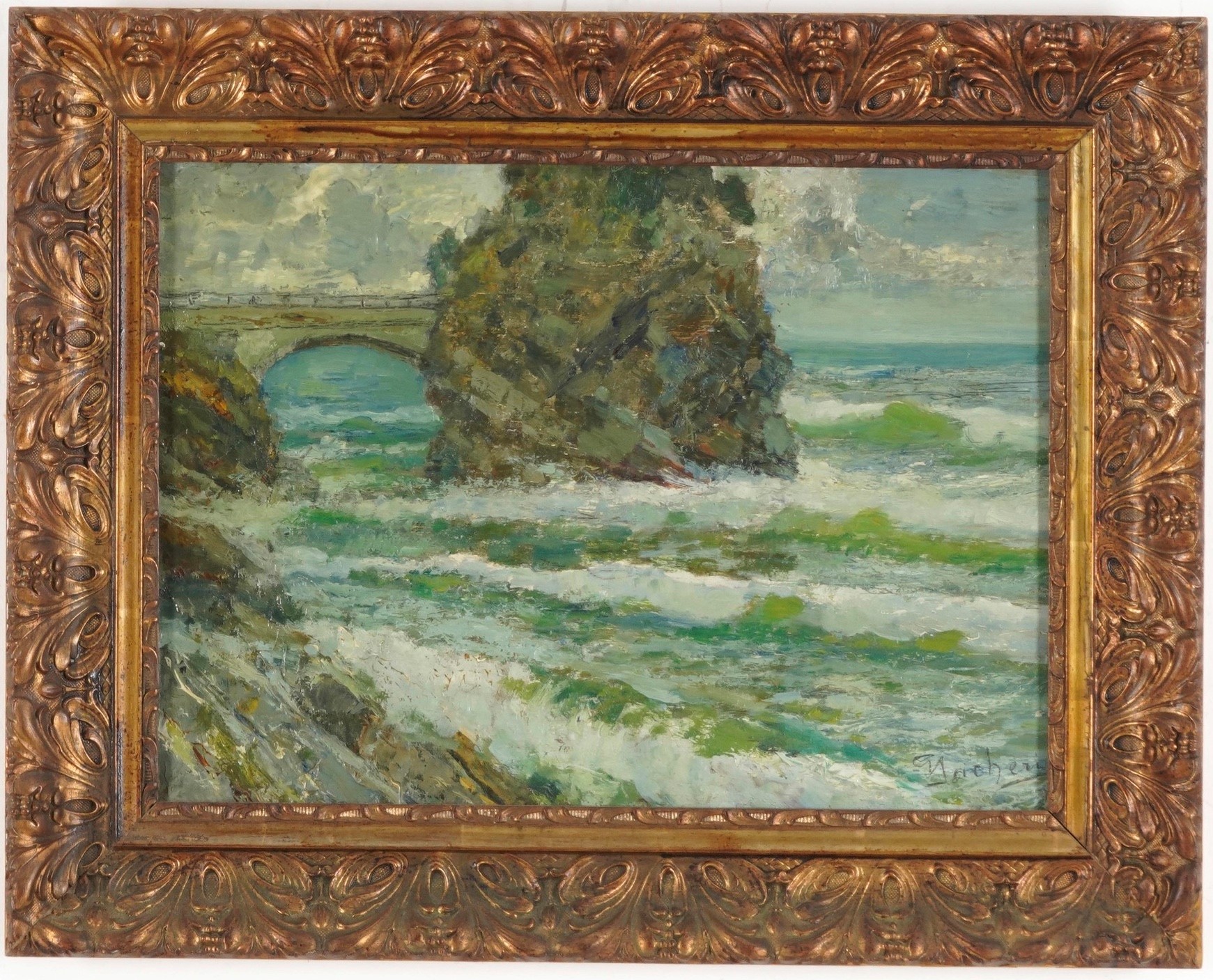 Giuseppe Sacheri - Mattino sul mare