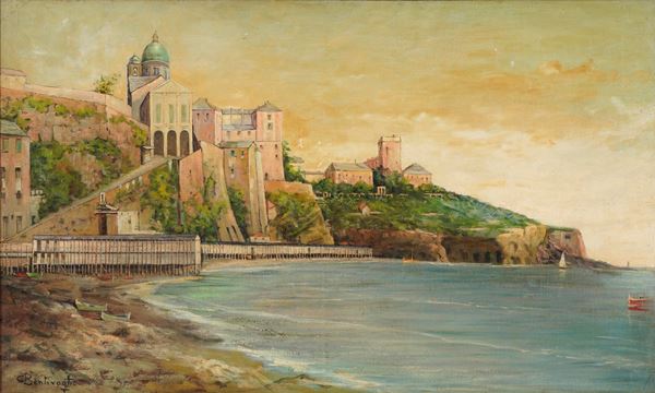 Cesare Bentivoglio - Veduta della Foce (Genova)