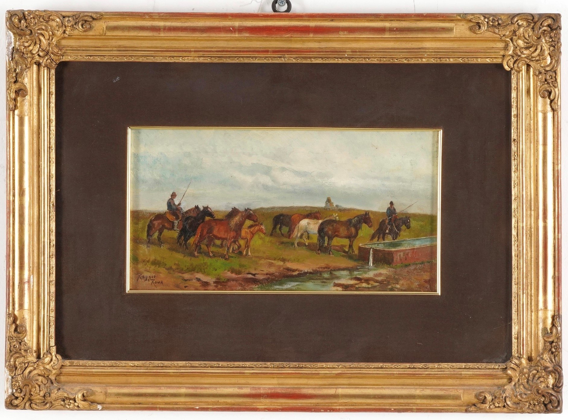 Giuseppe Raggio - Campagna romana