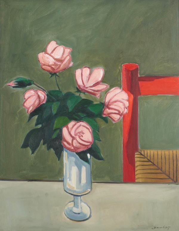 Dino Gambetti - Vaso di rose
