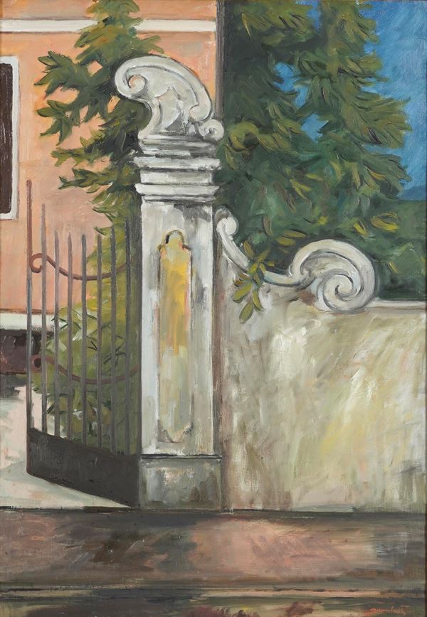 Dino Gambetti - Veduta di cancello